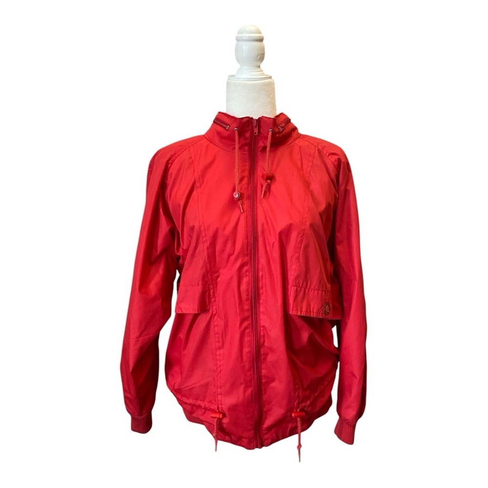 Catamount Trail Mens Red Light Hiking Jacket With Hood Red Outdoor